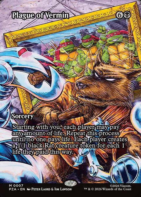 Plague of Vermin (Borderless) | Inglés | NM | PZA