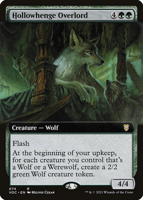 Hollowhenge Overlord (Extended Art) | Inglés | NM | VOC