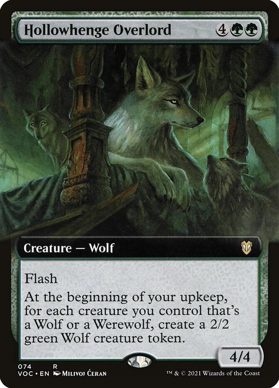 Hollowhenge Overlord (Extended Art) | Inglés | NM | VOC 1