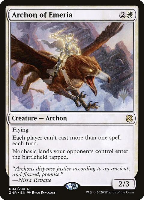 Archon of Emeria (foil) | Español | NM | PZNR
