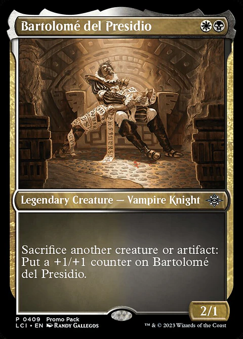 Bartolomé del Presidio (foil) | Español | NM | LCI