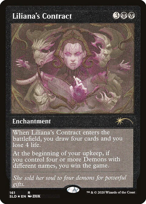 Liliana's Contract (Etched) | Inglés | NM | SLD