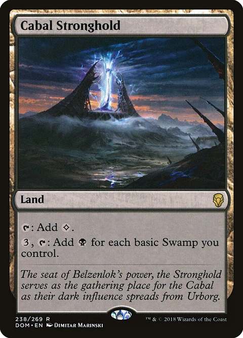 Cabal Stronghold | Español | NM | DOM
