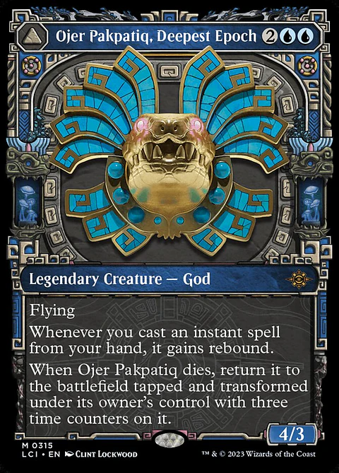 Ojer Pakpatiq, Deepest Epoch // Temple of Cyclical Time (Showcase) | Inglés | NM | LCI
