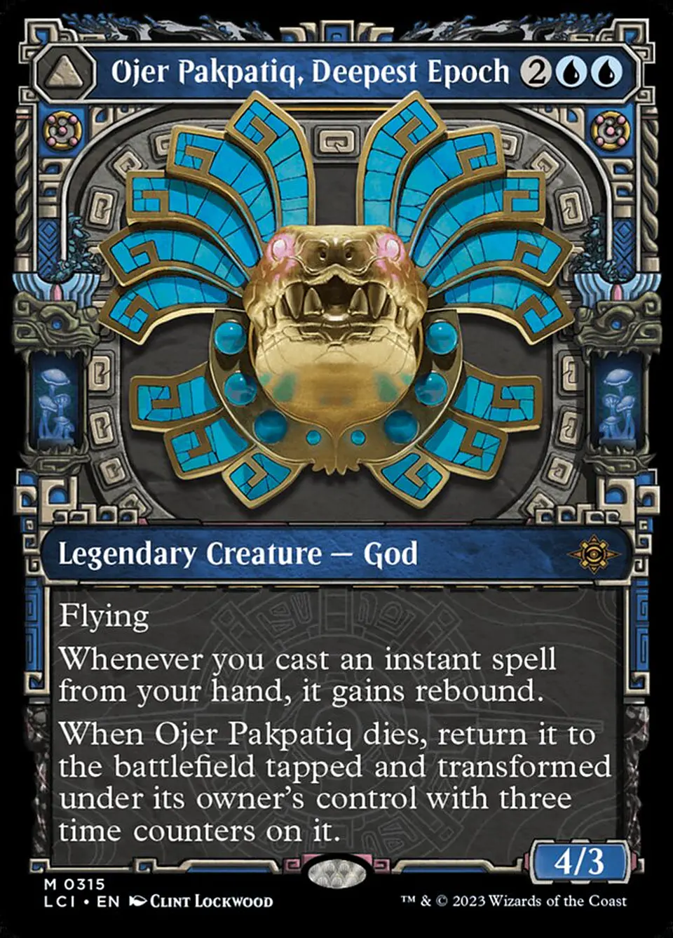 Ojer Pakpatiq, Deepest Epoch // Temple of Cyclical Time (Showcase) | Inglés | NM | LCI 1