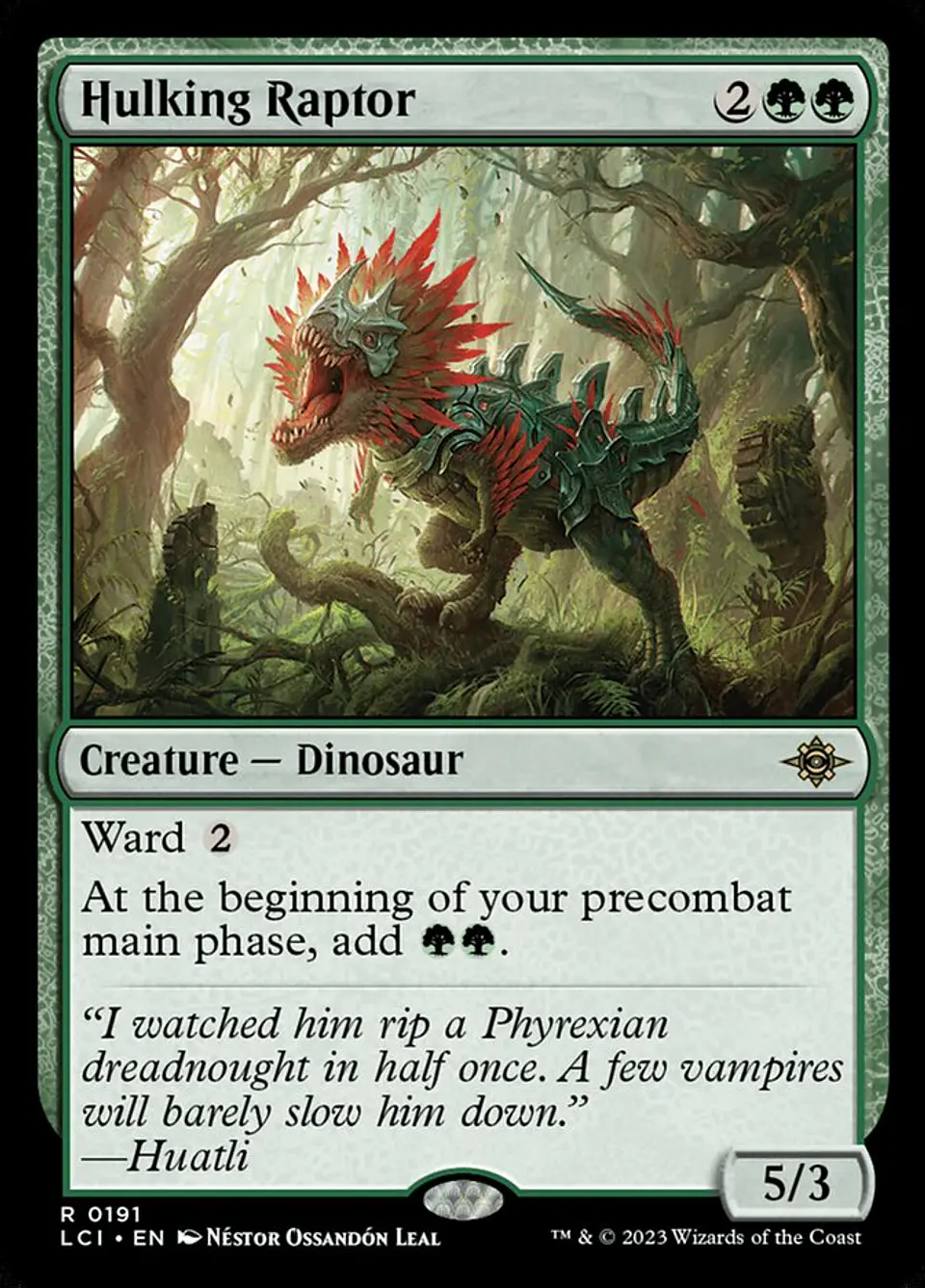Hulking Raptor | Español | NM | LCI 1