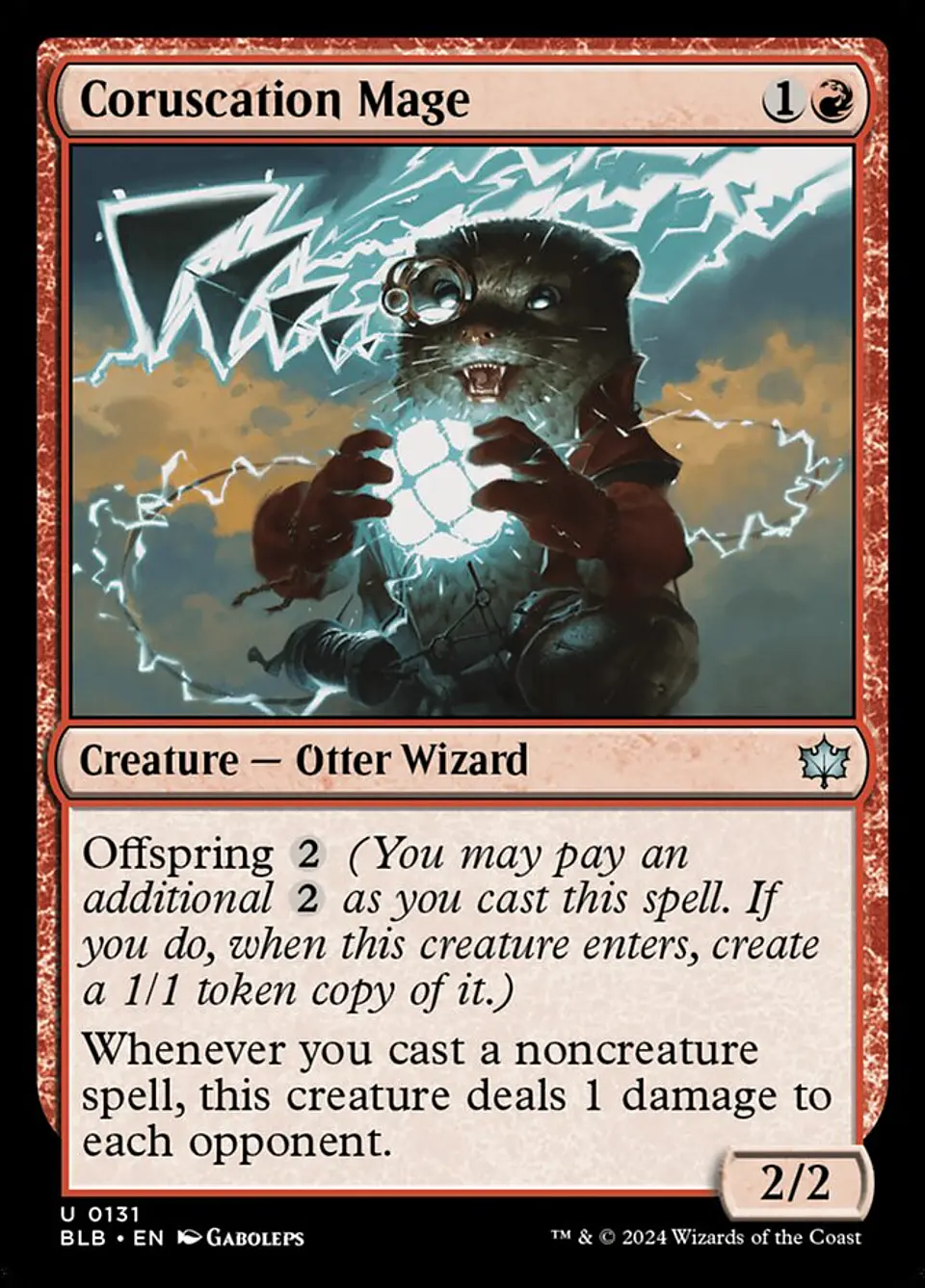 Coruscation Mage | Inglés | NM | BLB 1