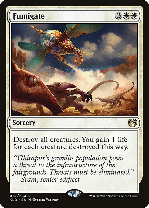 Fumigate (foil) | Español | NM | KLD