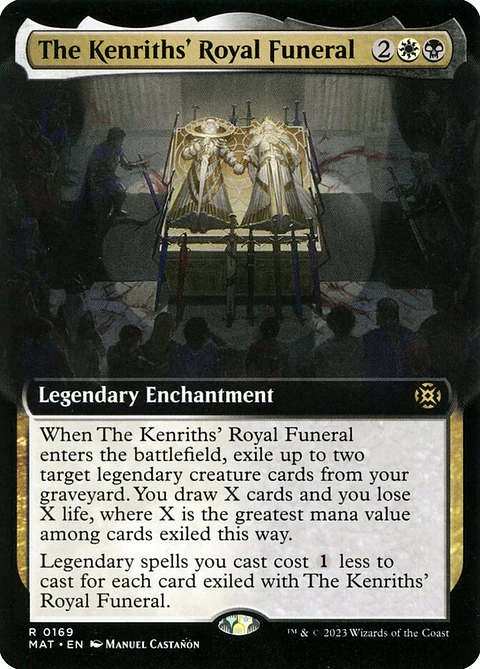 The Kenriths' Royal Funeral (Extended Art foil) | Inglés | NM | MAT