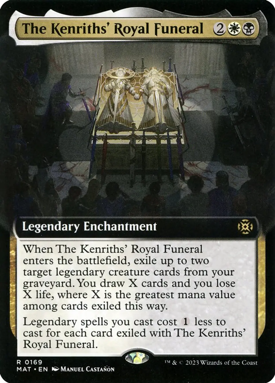 The Kenriths' Royal Funeral (Extended Art foil) | Inglés | NM | MAT 1