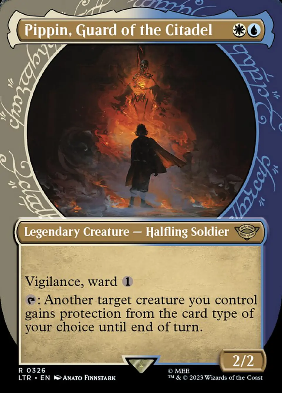 Pippin, Guard of the Citadel (Showcase foil) | Inglés | NM | LTR 1