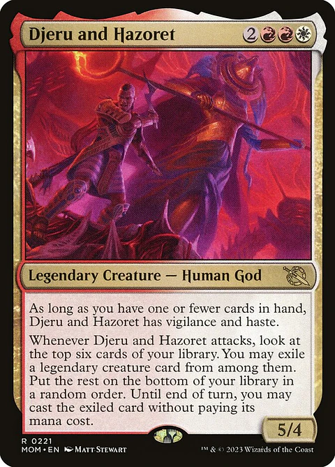 Djeru and Hazoret | Español | NM | MOM