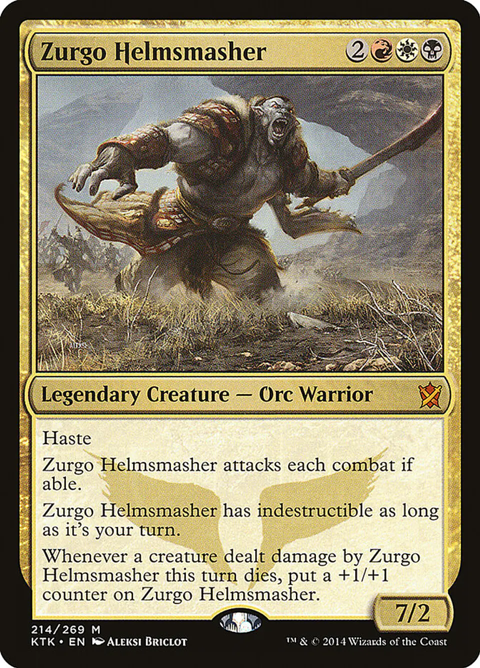 Zurgo Helmsmasher | Español | NM | KTK 1