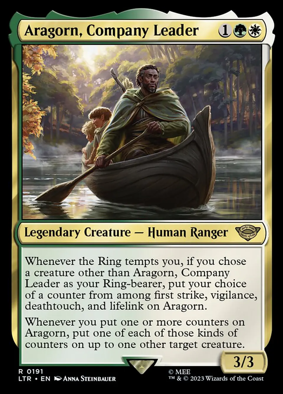 Aragorn, Company Leader (foil) | Inglés | NM | LTR 1