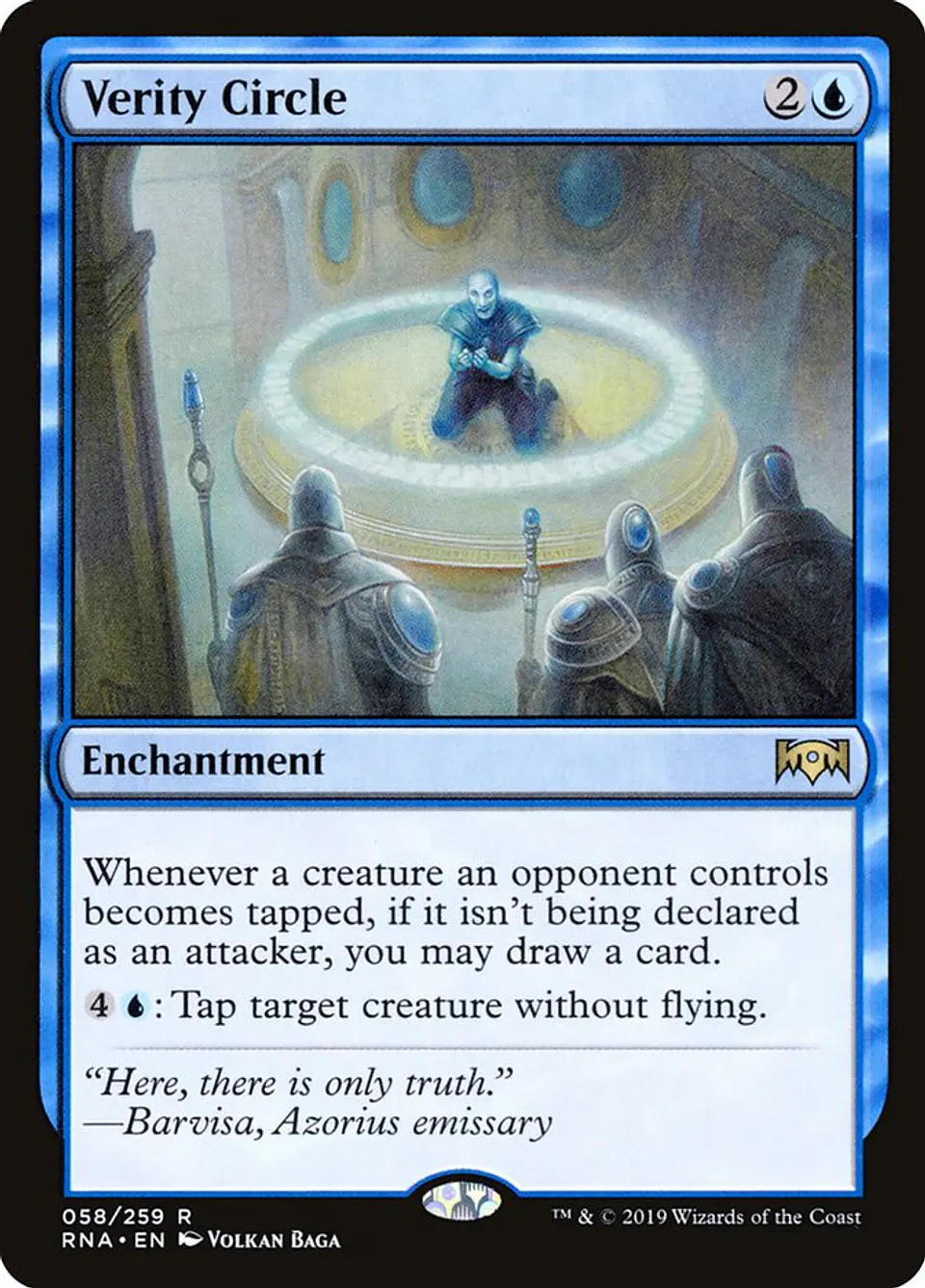 Verity Circle (foil) | Español | NM | RNA 1