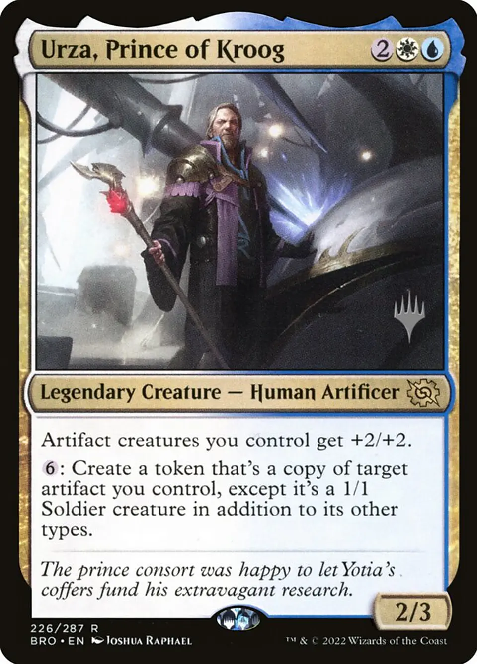 Urza, Prince of Kroog | Español | NM | PBRO 1