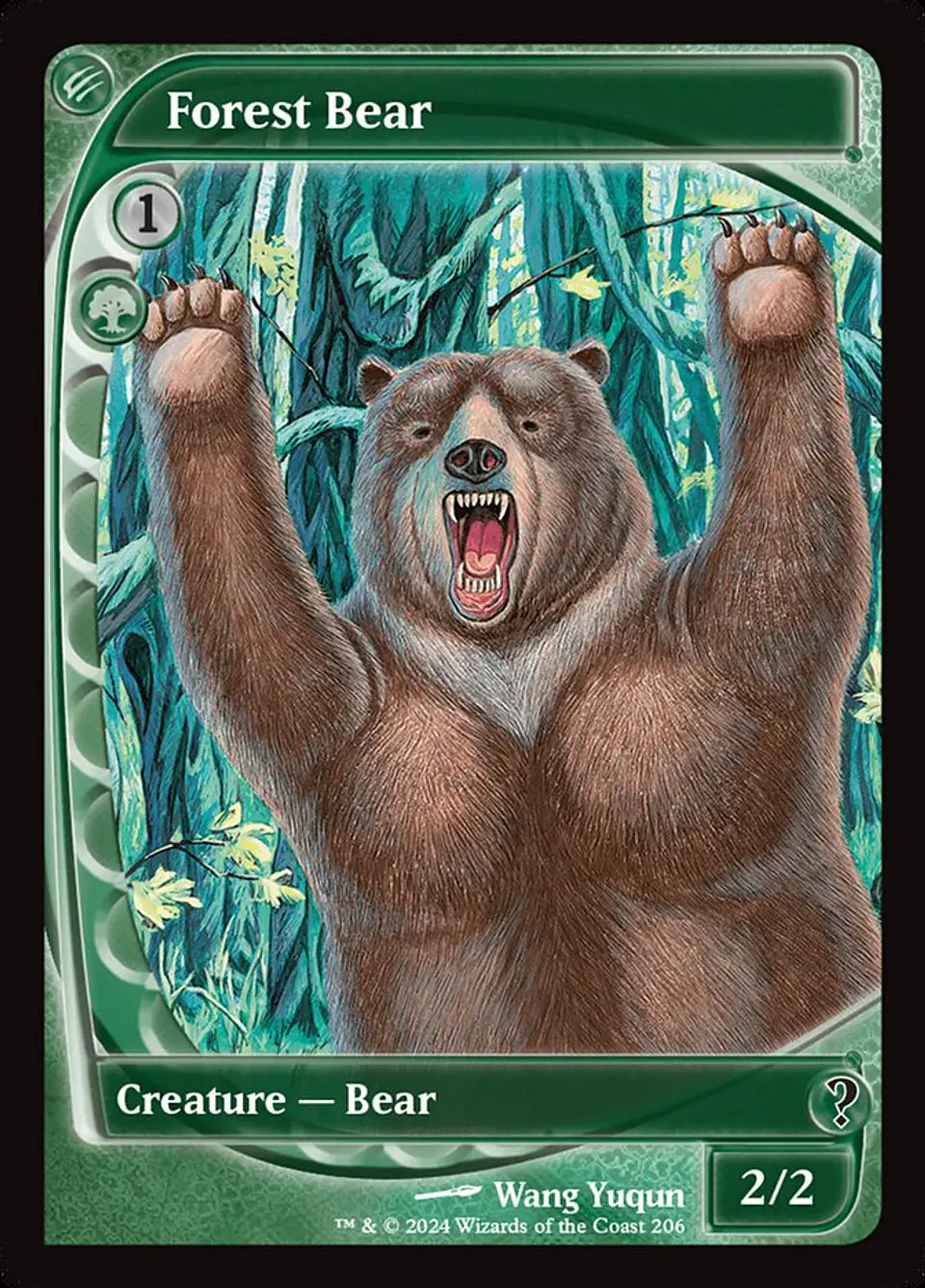 Forest Bear | Inglés | NM | MB2 1