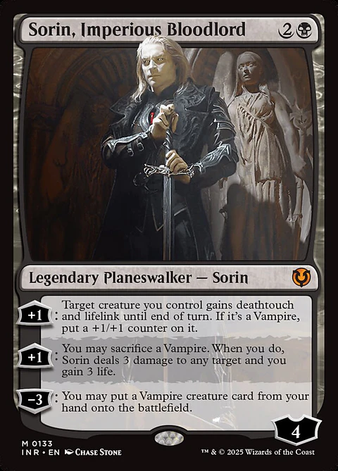 Sorin, Imperious Bloodlord | Inglés | NM | INR