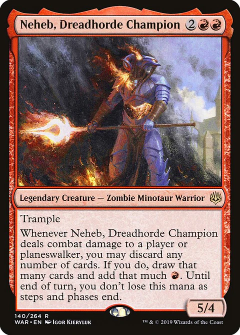 Neheb, Dreadhorde Champion | Inglés | NM | WAR