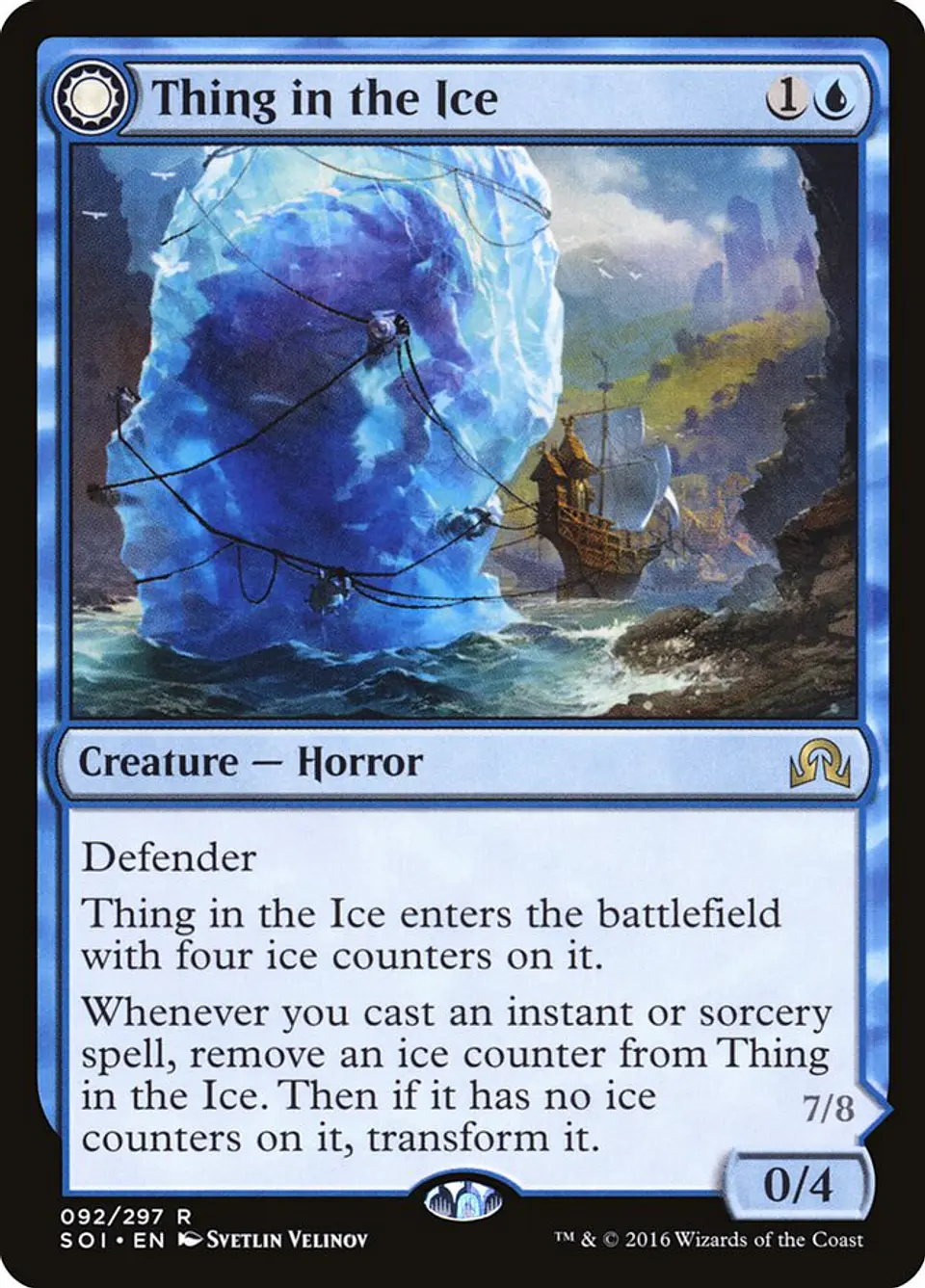Thing in the Ice // Awoken Horror | Inglés | NM | SOI 1