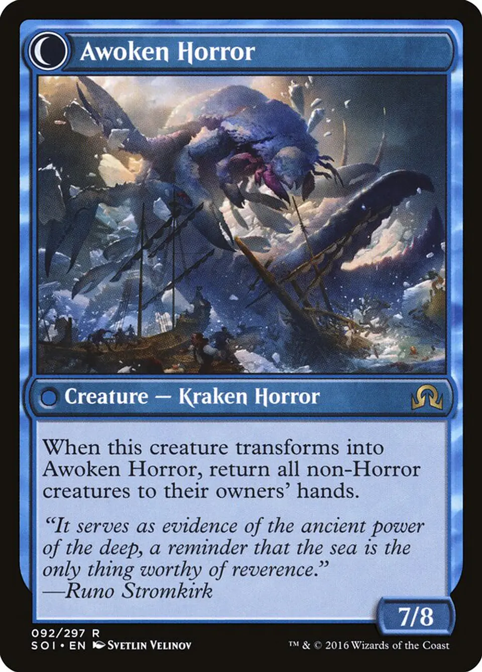 Thing in the Ice // Awoken Horror | Inglés | NM | SOI 2