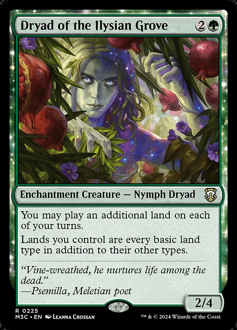 Dryad of the Ilysian Grove (foil) | Inglés | NM | M3C