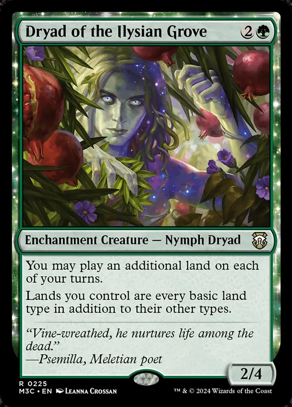 Dryad of the Ilysian Grove (foil) | Inglés | NM | M3C 1