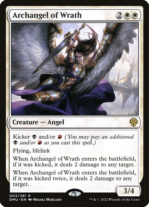 Archangel of Wrath (foil) | Inglés | NM | DMU