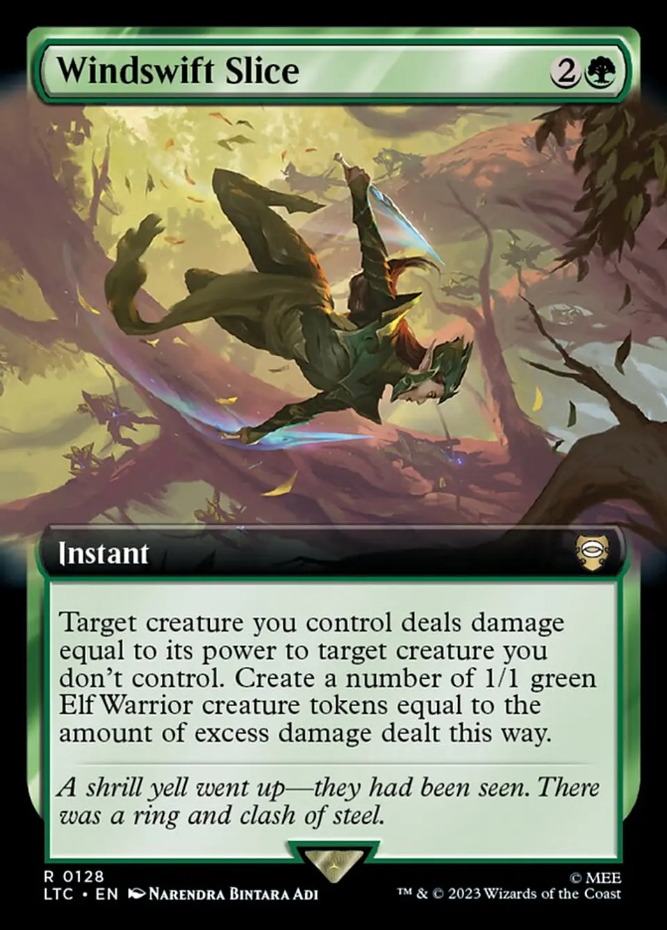 Windswift Slice (Extended Art) | Inglés | NM | LTC 1