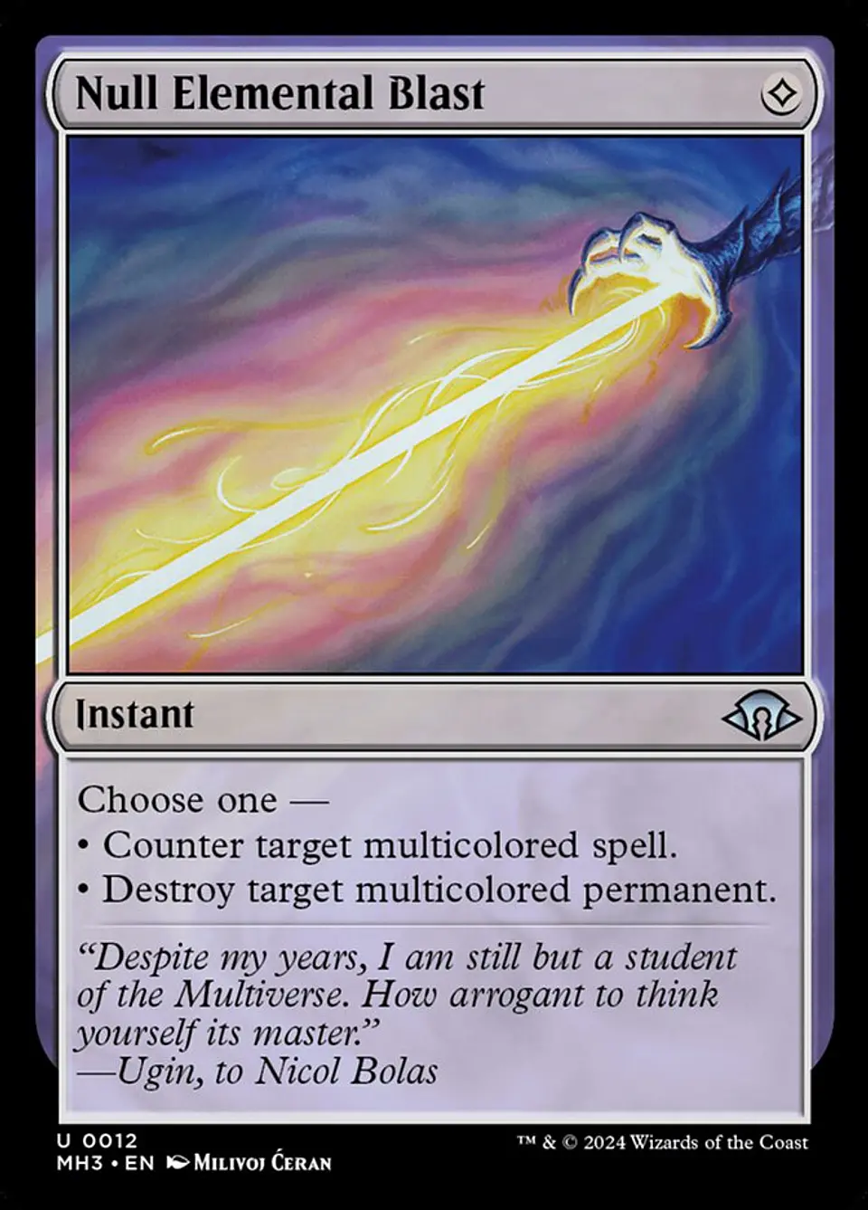 Null Elemental Blast | Inglés | NM | MH3 1