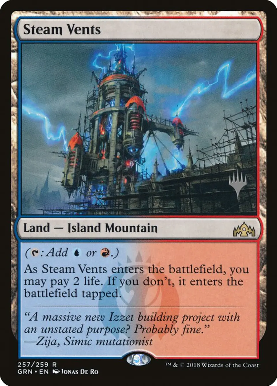 Steam Vents | Inglés | NM | PGRN 1