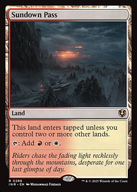 Sundown Pass | Inglés | NM | INR