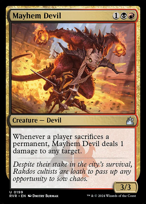 Mayhem Devil | Inglés | NM | RVR