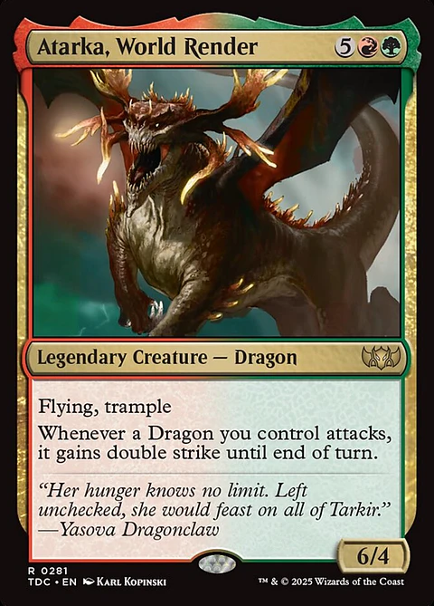 Atarka, World Render | Inglés | NM | TDC