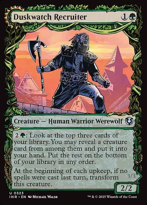 Duskwatch Recruiter // Krallenhorde Howler (Showcase) | Inglés | NM | INR