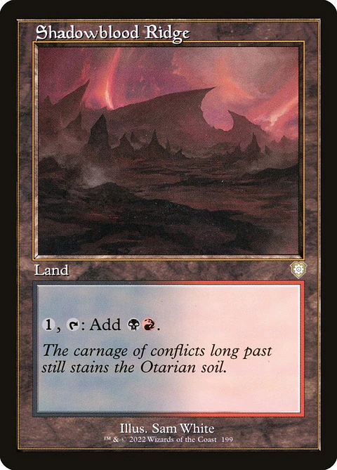 Shadowblood Ridge (Retro Frame) | Inglés | NM | BRC