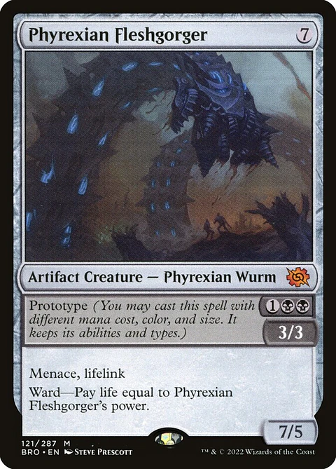 Phyrexian Fleshgorger | Español | NM | BRO