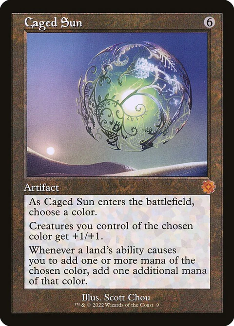 Caged Sun (Retro Frame) | Español | NM | BRR