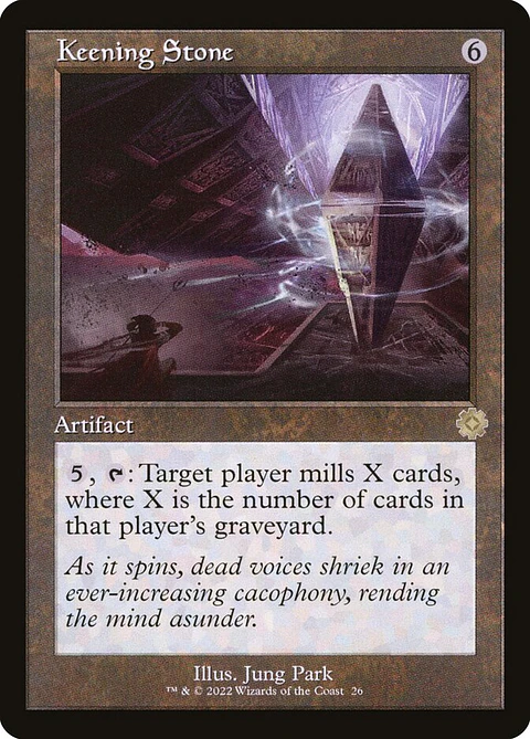 Keening Stone (Retro Frame) | Español | NM | BRR