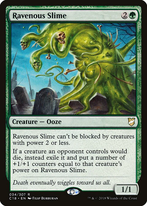 Ravenous Slime | Español | NM | C18