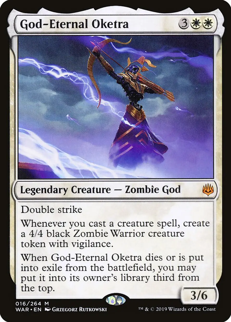God-Eternal Oketra | Español | NM | WAR 1