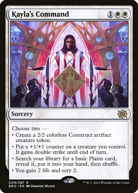Kayla's Command | Español | NM | BRO