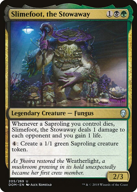 Slimefoot, the Stowaway | Español | NM | DOM
