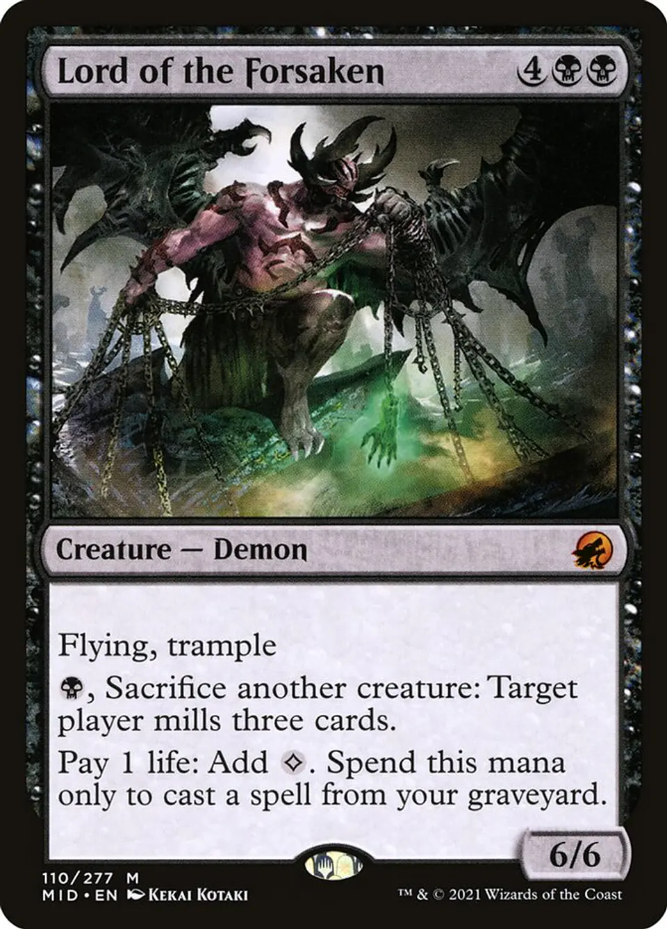 Lord of the Forsaken | Español | NM | MID 1