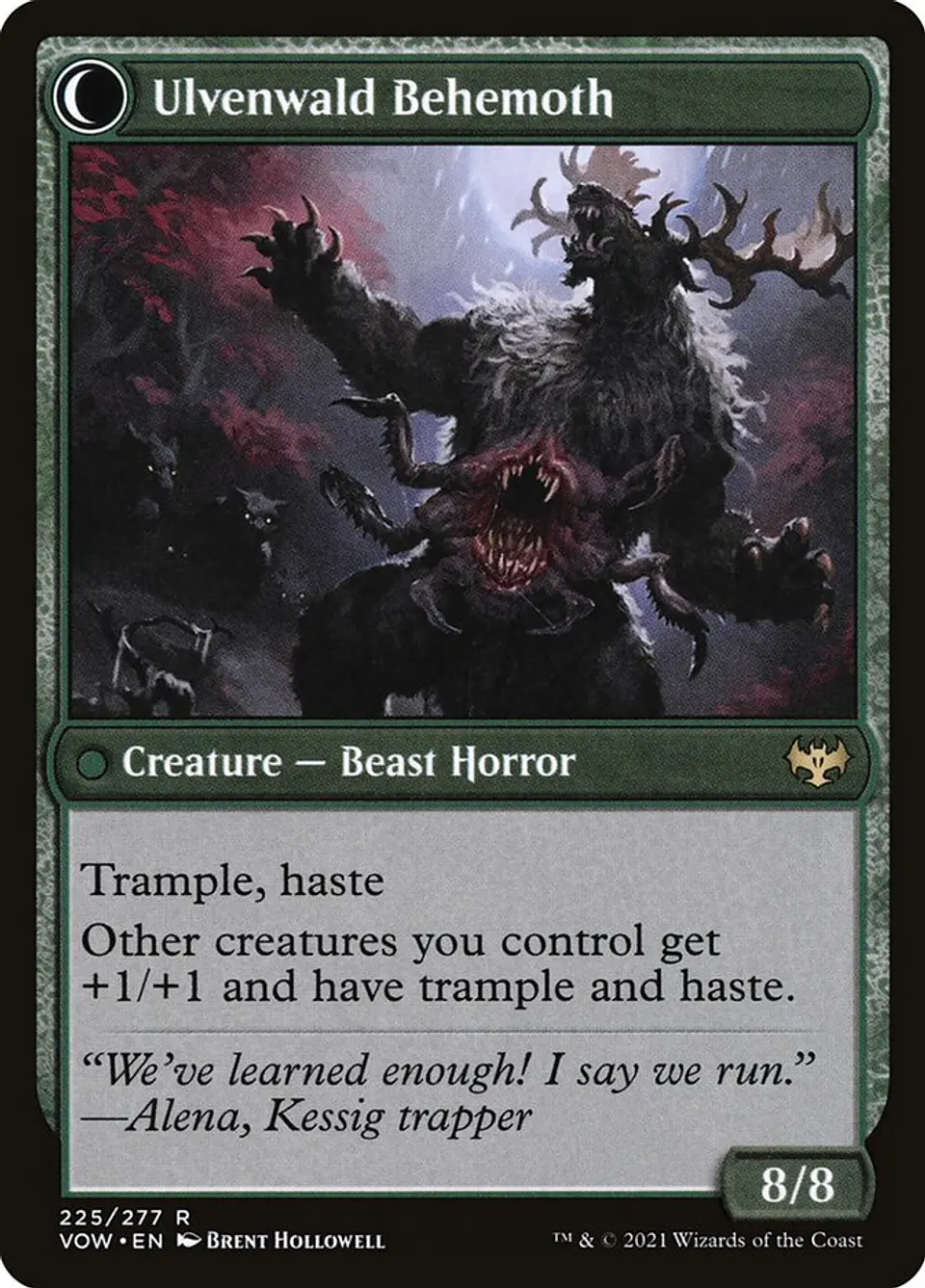 Ulvenwald Oddity // Ulvenwald Behemoth | Español | NM | VOW 2