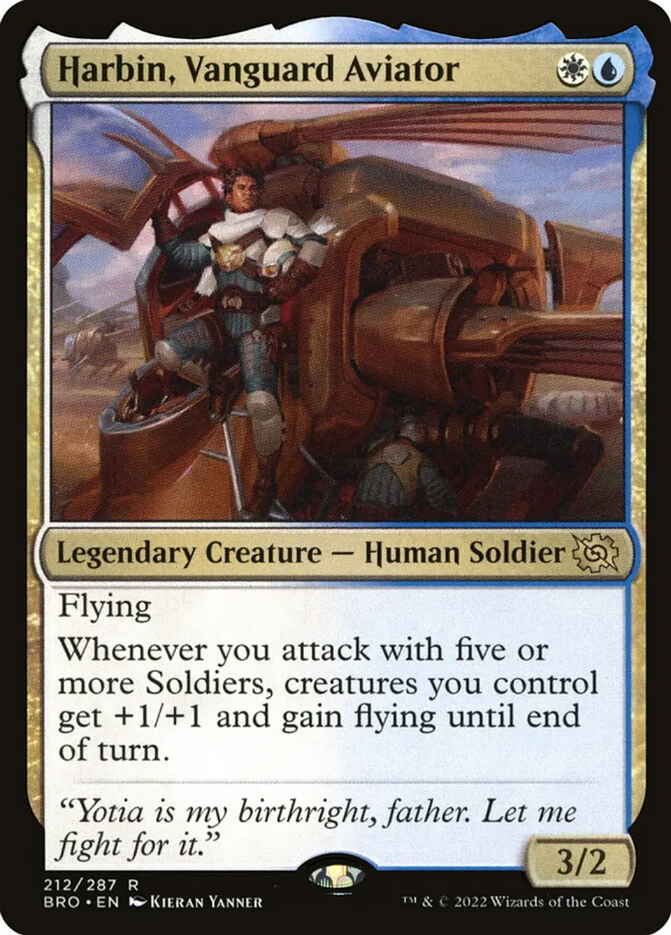 Harbin, Vanguard Aviator (foil) | Español | NM | BRO 1