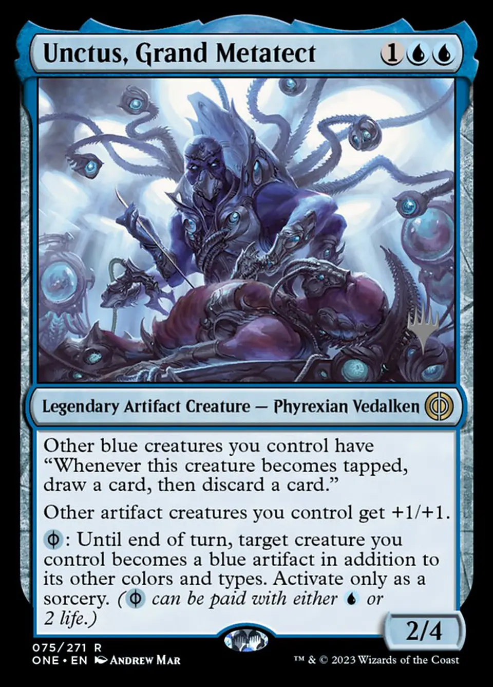 Unctus, Grand Metatect (foil) | Español | NM | PONE 1
