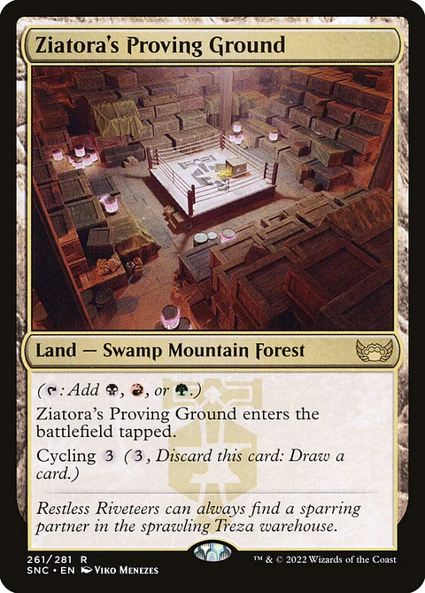 Ziatora's Proving Ground | Español | NM | SNC