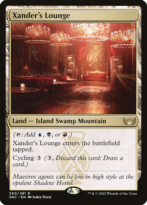 Xander's Lounge | Español | NM | SNC
