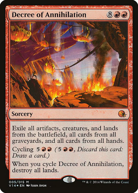 Decree of Annihilation (foil) | Inglés | NM | V14